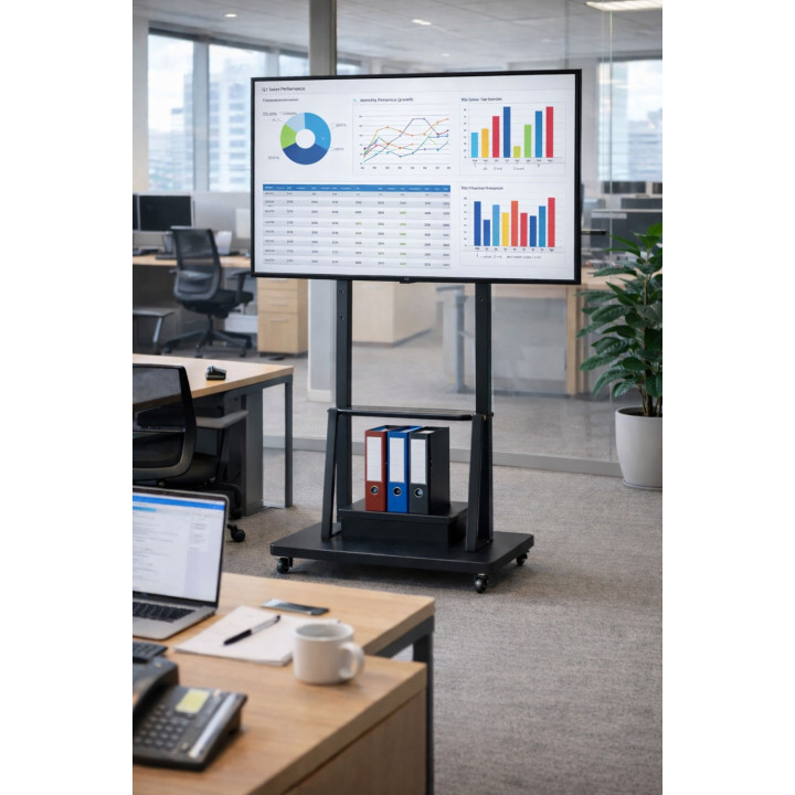 MOZOS 1700 Mobilny stojak tv stand do telewizora monitora