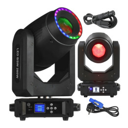 Głowica ruchoma hybryda beam spot wash DMX efekt ring 22x0,2W LIGHT4ME
