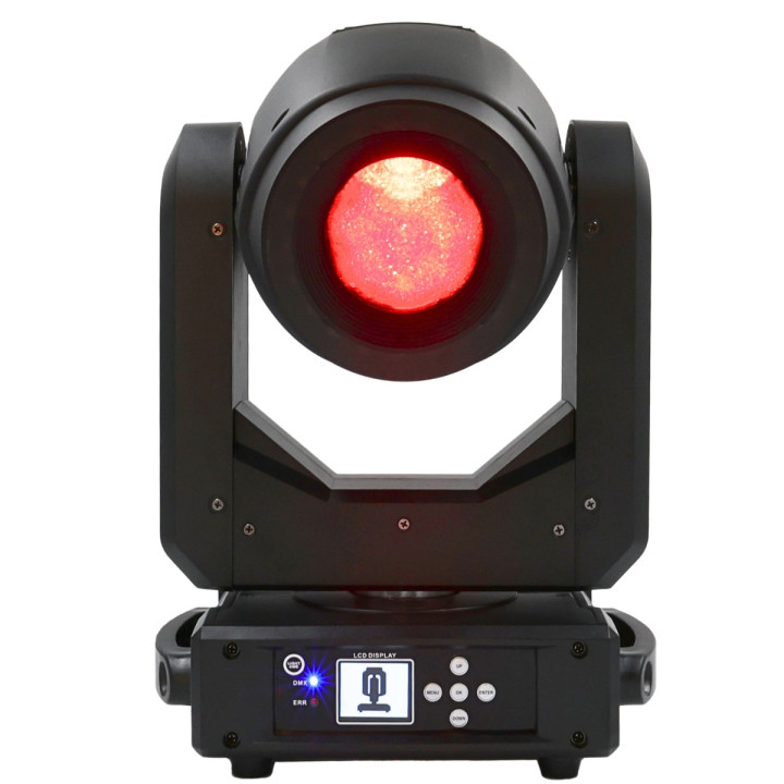 Głowica ruchoma hybryda beam spot wash DMX efekt ring 22x0,2W LIGHT4ME