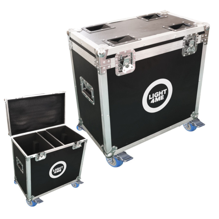 LIGHT4ME LED BSW 280W CASE 2IN1 skrzynia transportowa na 2 głowice ruchome