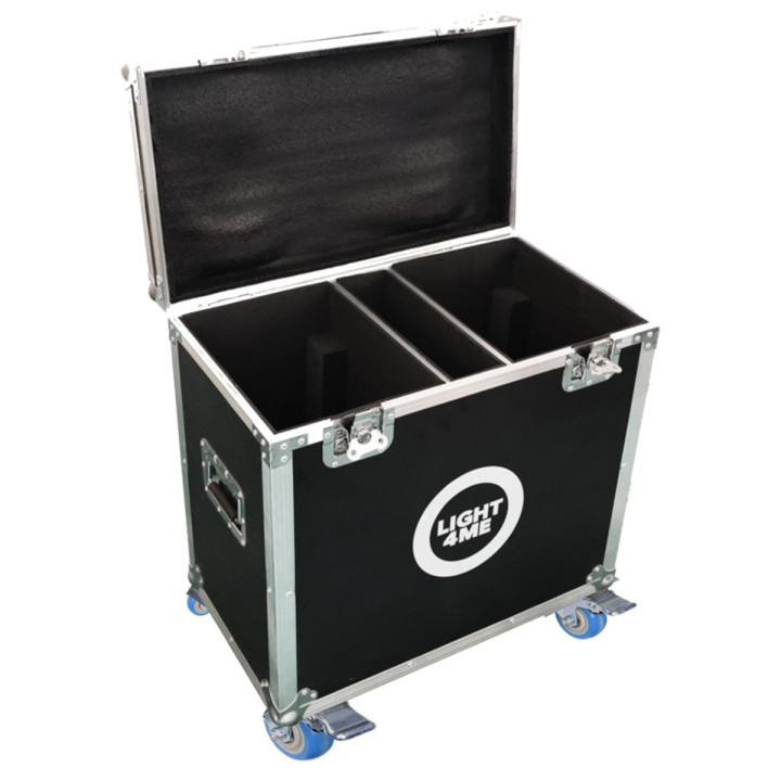 LIGHT4ME LED BSW 280W CASE 2IN1 skrzynia transportowa na 2 głowice ruchome