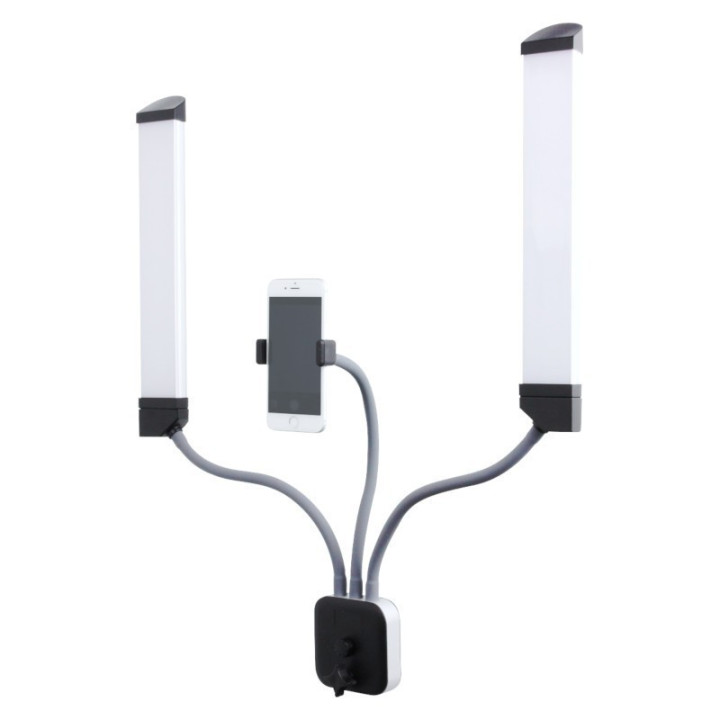 MITOYA MTY176 Lampa kosmetyczna LED 2w1 z giętkimi ramionami
