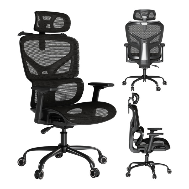 MOZOS ERGO-V Fotel ergonomiczny biurowy obrotowy