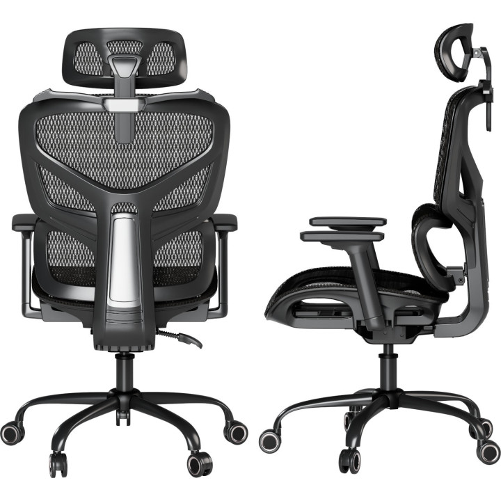 MOZOS ERGO-V Fotel ergonomiczny biurowy obrotowy