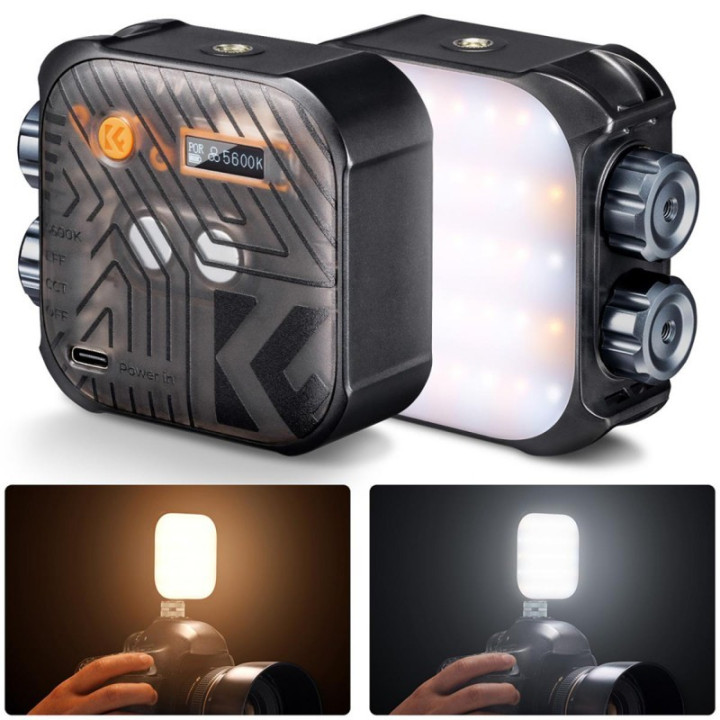 Lampa LED kompaktowa 2500-9900K K&F Concept KF34.035