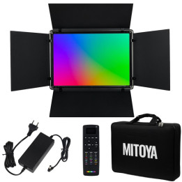 Lampa LED Soft Light 2500-8500K + RGB MITOYA MOBULA 128