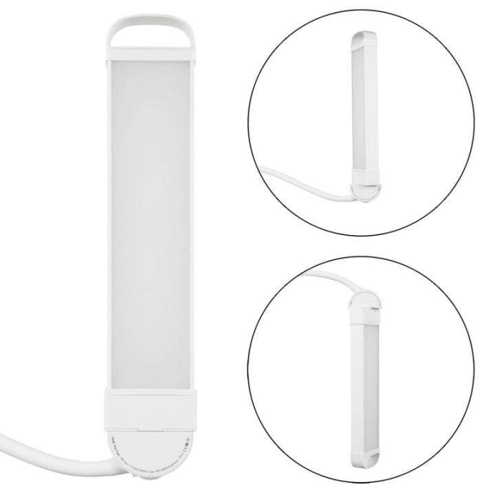 Lampa kosmetyczna LED 3000-6000K na statywie biała MITOYA LUMERA