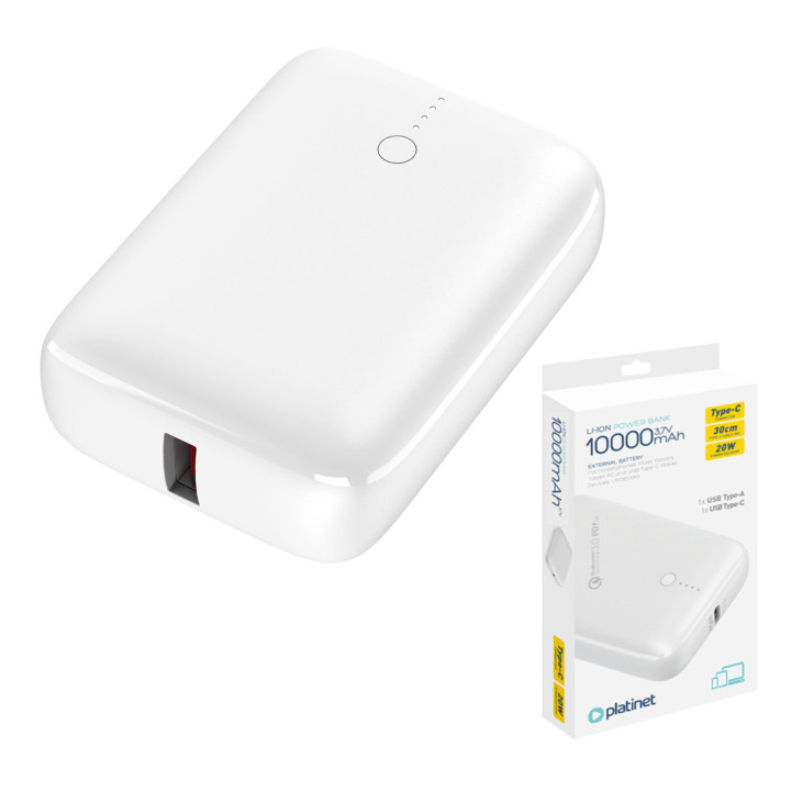 Powerbank 10000 mAh 20W PD/22,5 QC/ LI-ION  PLATINET