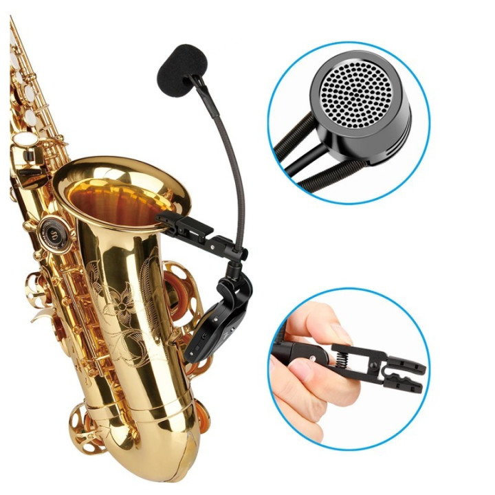 Bezprzewodowy mikrofon do instrumentów dętych KIMAFUN KMU3071