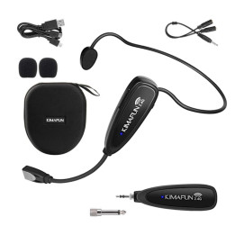 KIMAFUN KM-G100-1 Bezprzewodowy mikrofon nagłowny