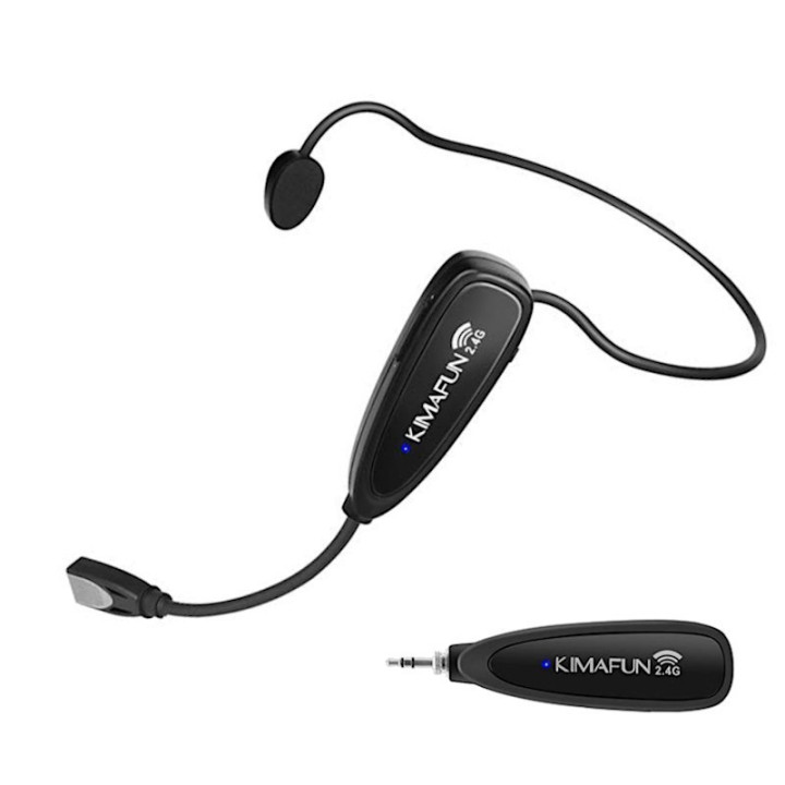 KIMAFUN KM-G100-1 Bezprzewodowy mikrofon nagłowny