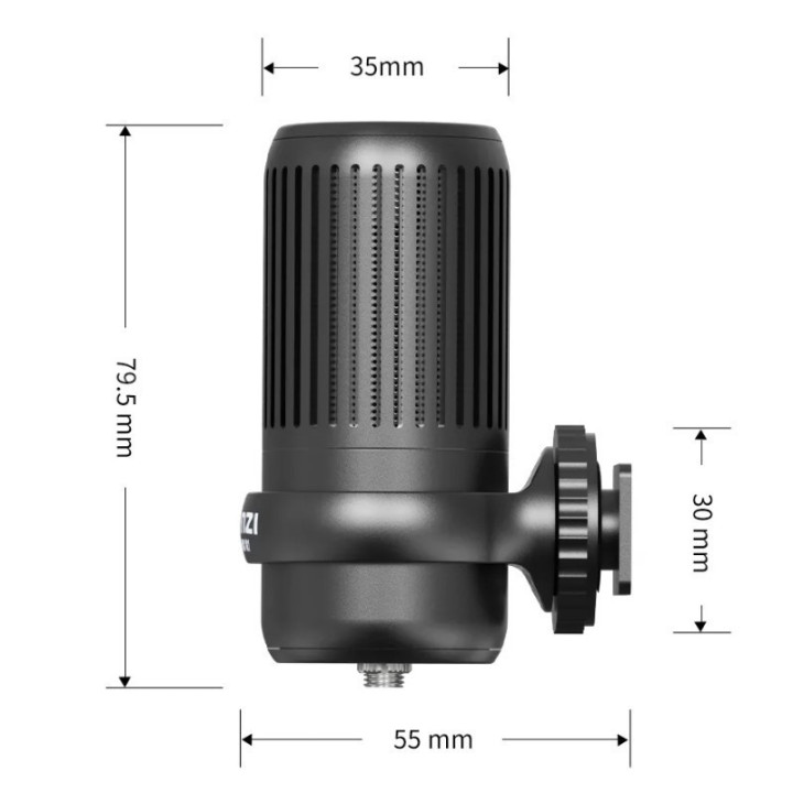 Mikrofon pojemnościowy mini jack 3,5mm ULANZI Nova Mic 01