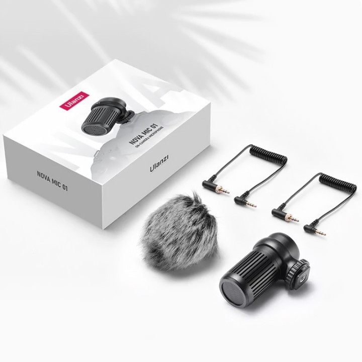 Mikrofon pojemnościowy mini jack 3,5mm ULANZI Nova Mic 01