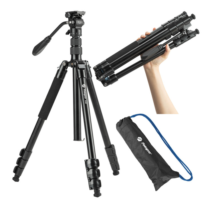 Fotopro A4i Statyw Video z głowicą MH-2A