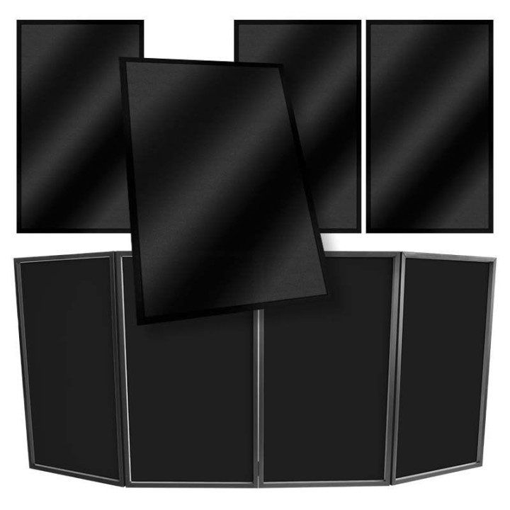 STAND4ME DJ PARAWAN COMPACT BK osłona ekran
