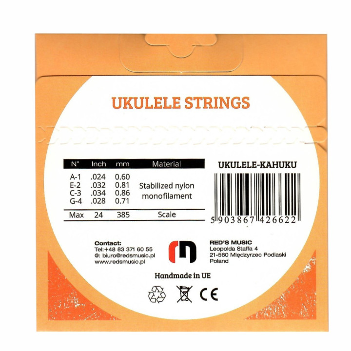 KAHUKU Struny do ukulele