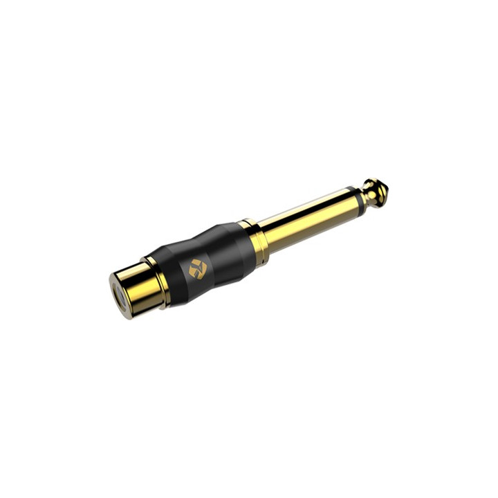 ROXTONE RA2JPF redukcja wtyk jack mono 6,3mm - gniazdo RCA