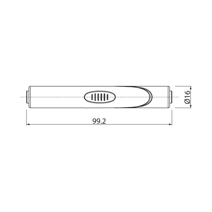 Adapter łącznik beczka gniazdo jack 6,3mm stereo - gniazdo jack 6,3mm