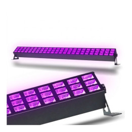 Listwa oświetleniowa UV-A oświetlenie ultrafioletowe 72x2W LED DMX