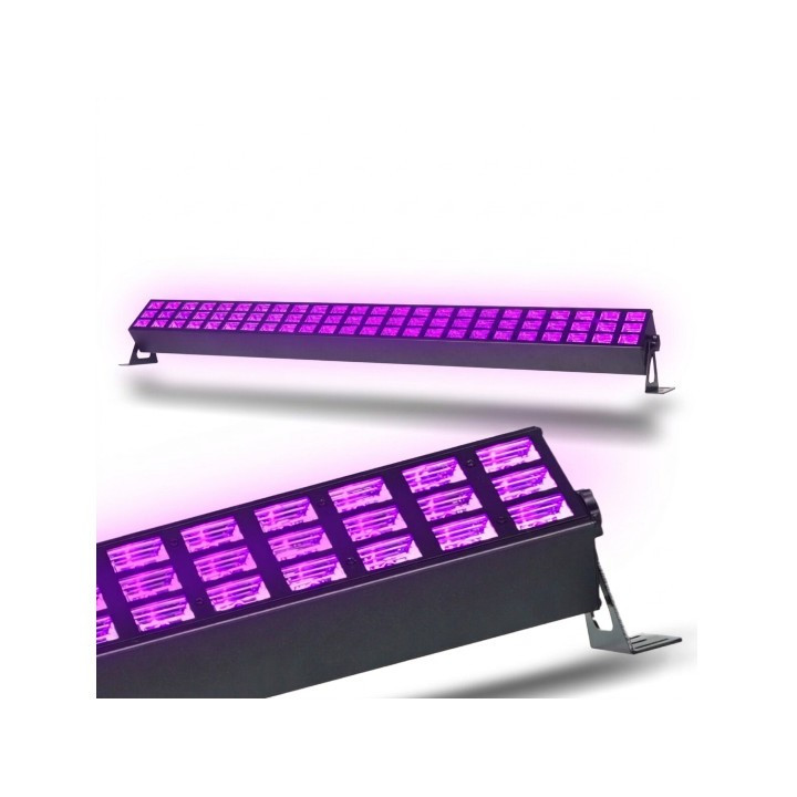 Listwa oświetleniowa UV-A oświetlenie ultrafioletowe 72x2W LED DMX