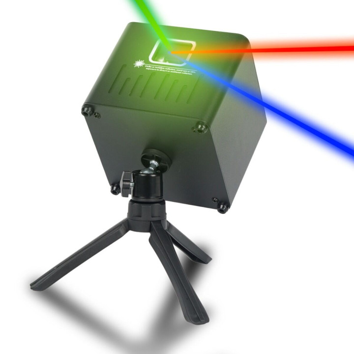 Projektor laserowy RGB 200/100/200 mW akumulator 5000 mAh