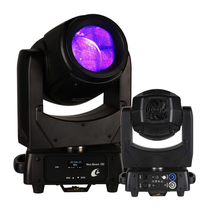 Głowica ruchoma LED oświetlenie estradowe EVOLIGHTS NEO BEAM 100W