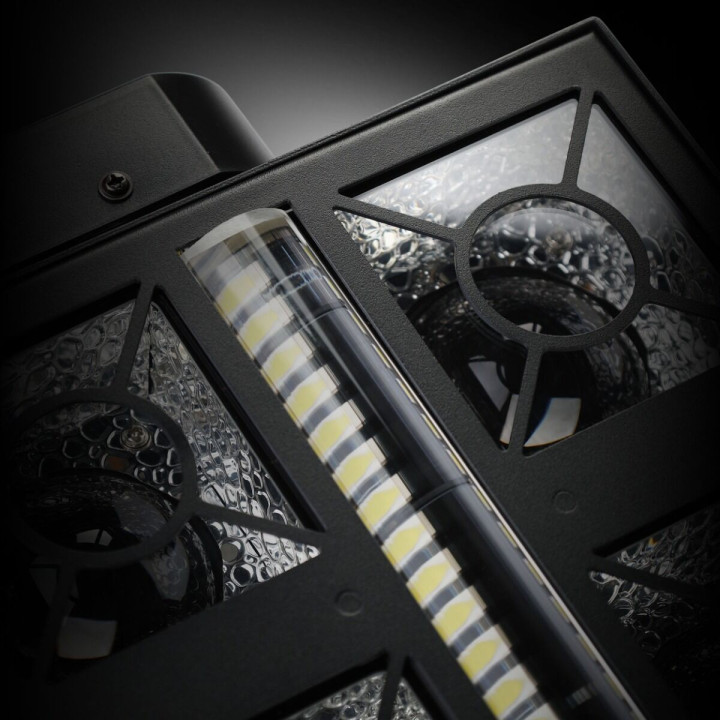 LIGHT4ME VENOM MBS1 ruchomy efekt stroboskop LED DMX Beam 10x25W RGBW