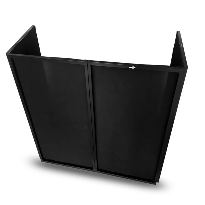 Osłona ekran składany 4-panelowy 4x czarna lycra STAND4ME DJ PARAWAN