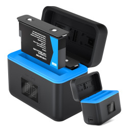 Ładowarka dwukanałowa STD-USB do akumulatorów CINSBAHA do Insta360 X5