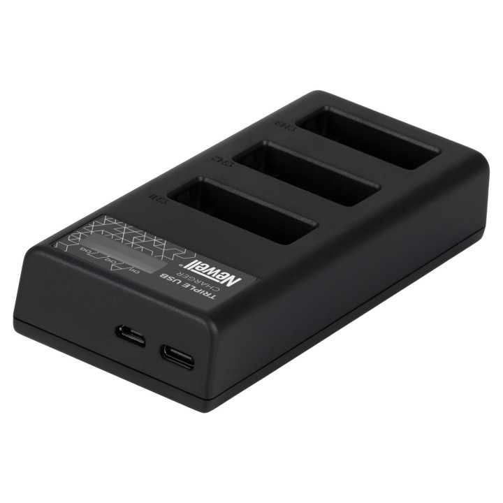 Ładowarka trzykanałowa CD-USB-C do akumulatorów LP-E17 do Canon
