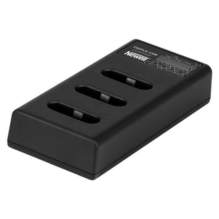 Ładowarka trzykanałowa CD-USB-C do akumulatorów NP-BX1 do Sony