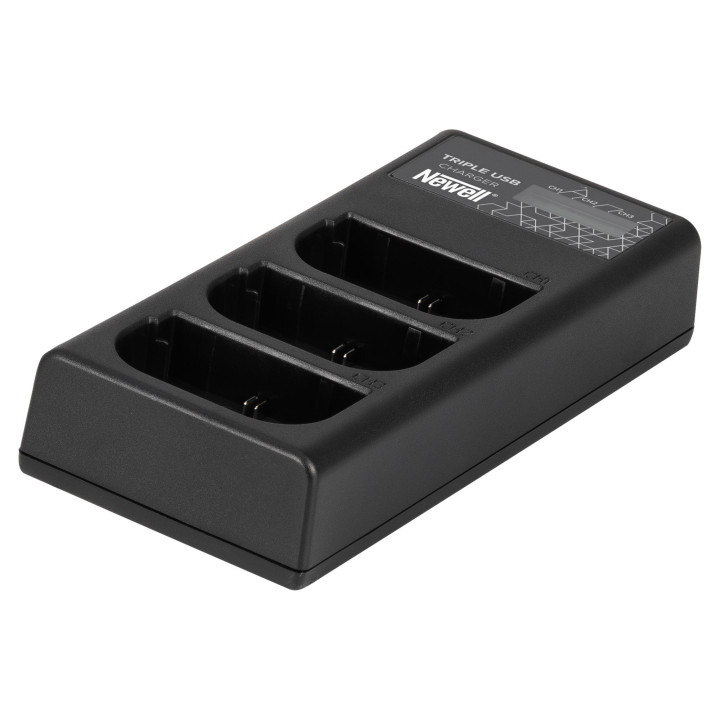 Ładowarka trzykanałowa CD-USB-C do akumulatorów LP-E6 do Canon