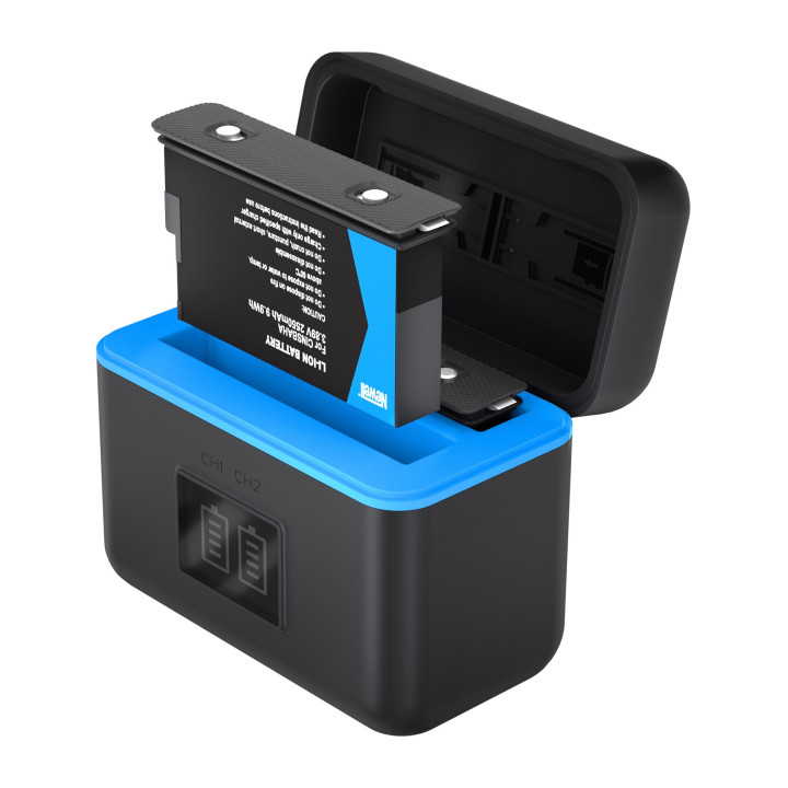 Ładowarka dwukanałowa STD-USB do akumulatorów CINSBAHA do Insta360 X5