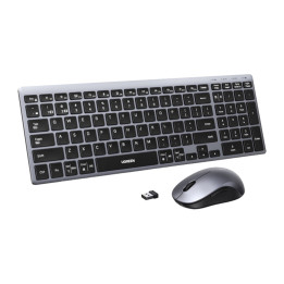 Bezprzewodowy zestaw Klawiatura + Mysz MK552  UGREEN 85513
