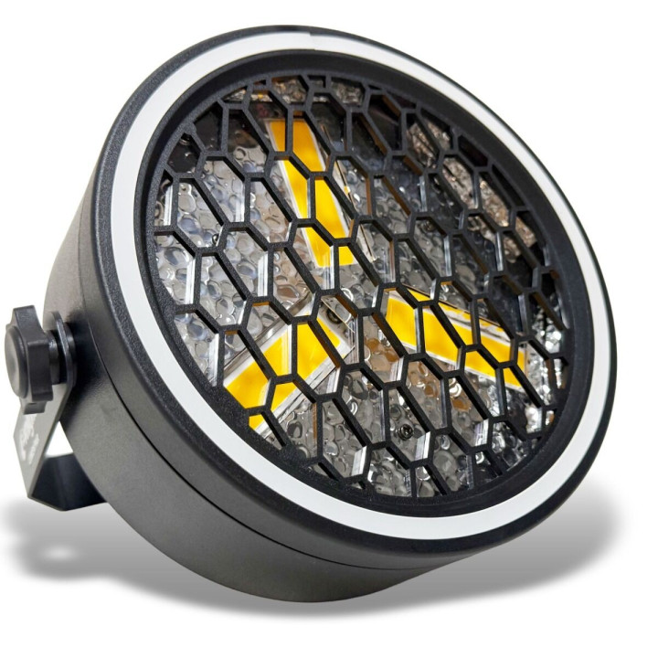 Oświetlenie sceniczne retro LED DMX 3x30W WW COB