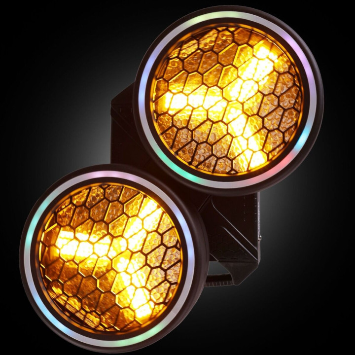 Ruchomy efekt oświetleniowy LED DMX 6x40W WW EVOLIGHTS LUMEN ROTO DUO