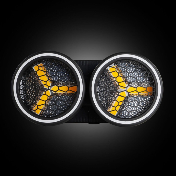 Ruchomy efekt oświetleniowy LED DMX 6x40W WW EVOLIGHTS LUMEN ROTO DUO