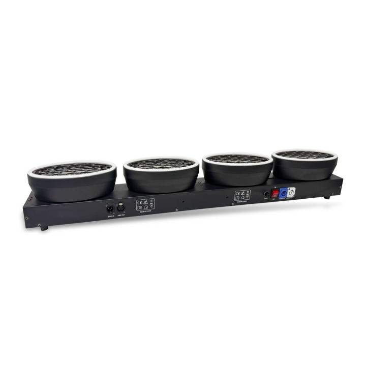 Ruchomy efekt oświetleniowy LED DMX 4x40W COB EVOLIGHTS LUMEN ROTO 0
