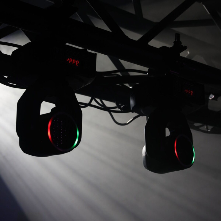Głowica ruchoma FX LED DMX gobo beam ring laser zielony 50 mW