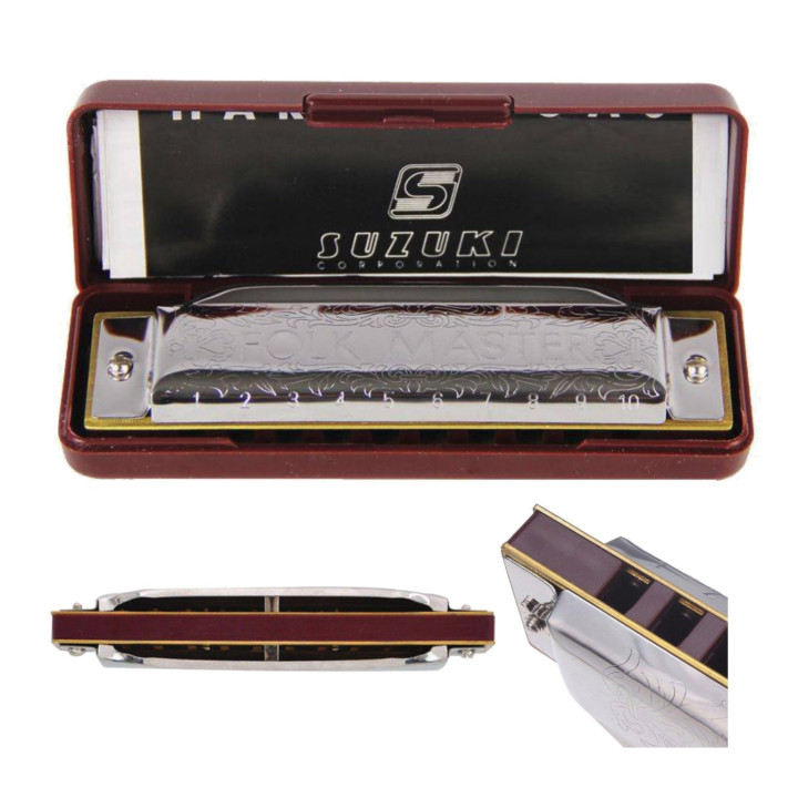 SUZUKI Folk Master 1072 F Harmonijka ustna