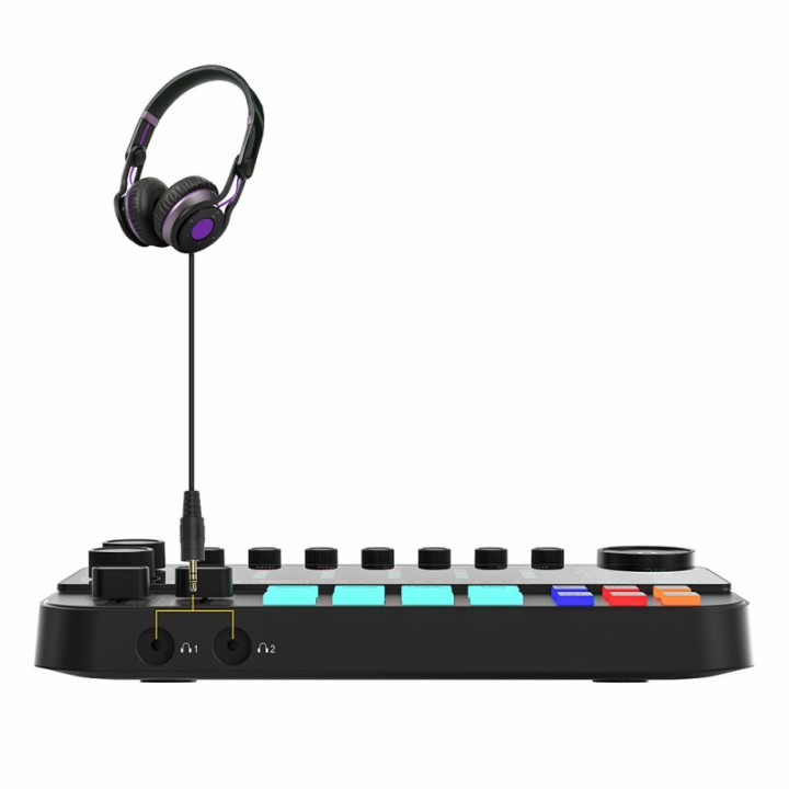 interfejs audio 7Caster SE2 - XLR / 3,5mm / jack 6,35mm / Bluetooth