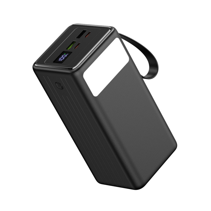 Power Bank 50000 mAh 20W QC 3.0 Latarka + Kabel 1m USB-C PLATINET