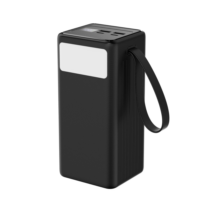 Power Bank 50000 mAh 20W QC 3.0 Latarka + Kabel 1m USB-C PLATINET