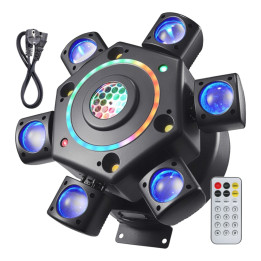 Ruchomy multiefekt świetlny 7w1 LED DMX BEAM GOBO STROBO LASER