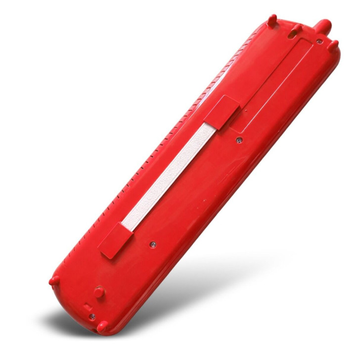 Harmonijka klawiszowa czerwona 32-klawiszowa 40,5 cm torba transportow