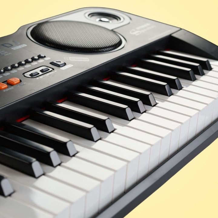 Keyboard elektroniczny edukacyjny 61 klawiszy mikrofon MP3 SUPRIMO