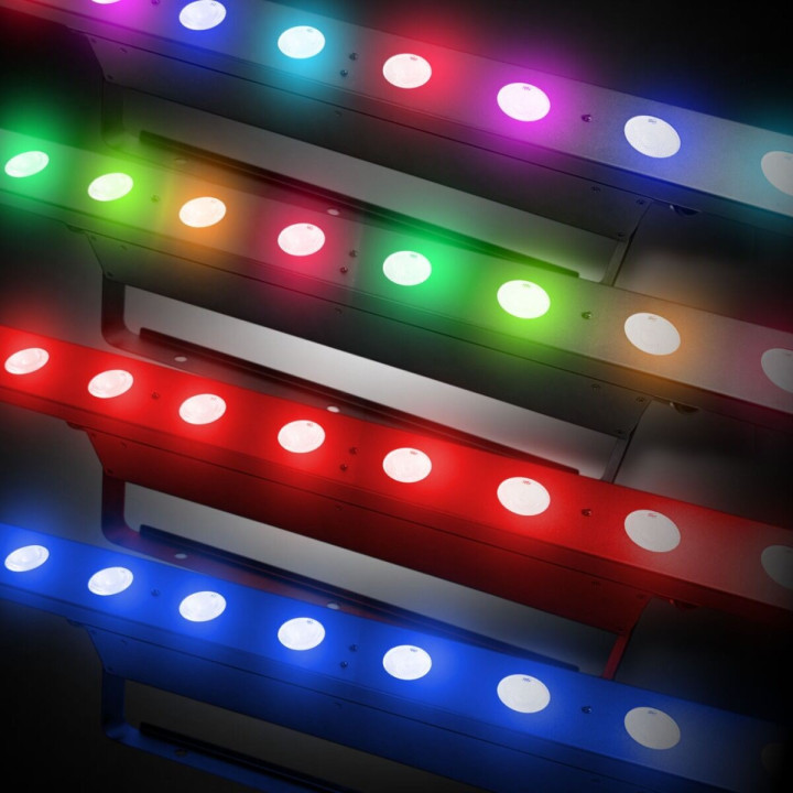 Listwa oświetleniowa LED DMX EVOLIGHTS PIXEL BAR 12x4W RGBA