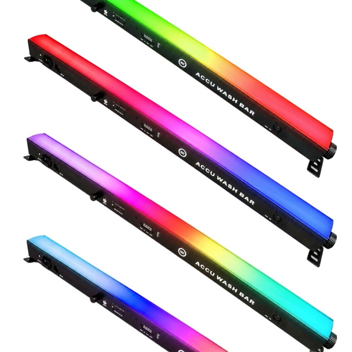 Listwa oświetleniiowa LED DMX RGB akumulatorowa LIGHT4ME ACCU WASH
