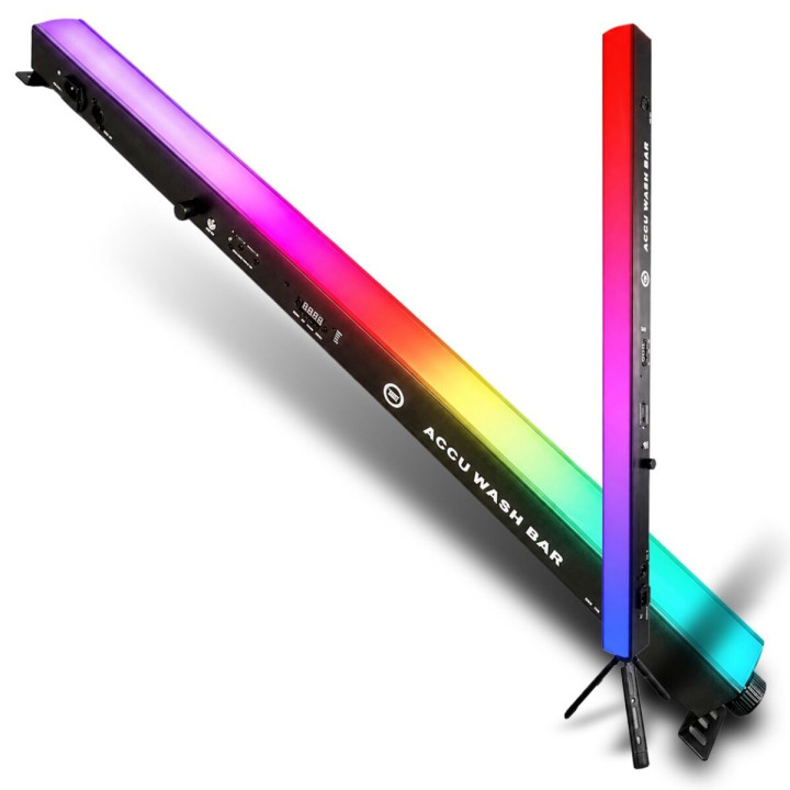 Listwa oświetleniiowa LED DMX RGB akumulatorowa LIGHT4ME ACCU WASH
