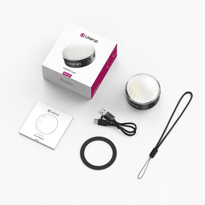 Lampa błyskowa do smartfona - WB (2500 K - 8500 K) Ulanzi MFL01